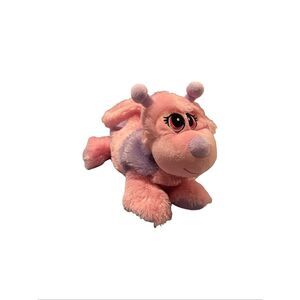 Kellytoy Pack Mates Pink Purple Ladybug Plush Backpack